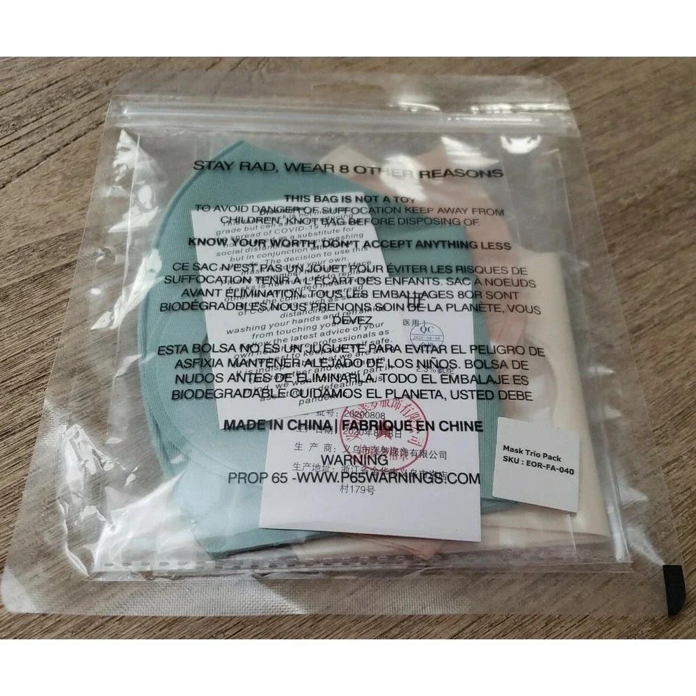 8 Other Reasons Cloth Face Mask Trio Pack